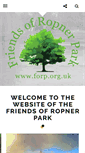 Mobile Screenshot of forp.org.uk